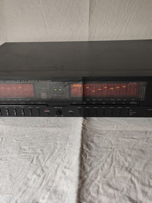 JVC SEA-M770X digital controlled equalizer used, vintage black