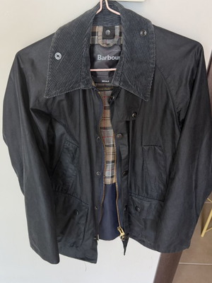 Barbour Bedale jacket like new, blue, waxed