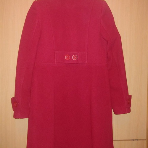 Ysatis coat red size S like new