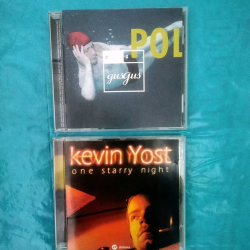 Kevin Yost One Starry Night and Gus Gus Pol CDs like new, electronic