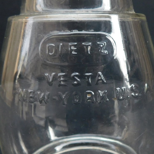 Dietz kerosene lamp glass like new, American made