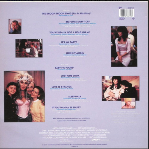 Mermaids soundtrack vinyl like new