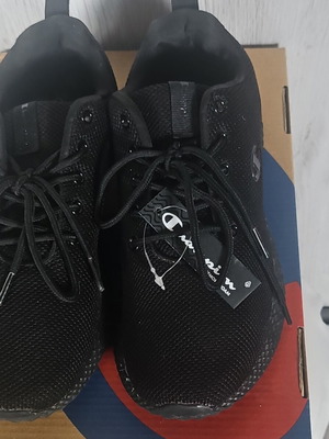 Champion sneakers, women's sport shoes, black, size 38
