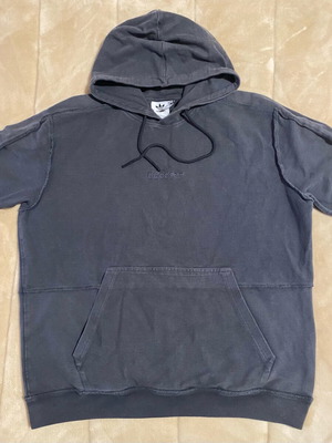 Adidas hoodie size XL used, black