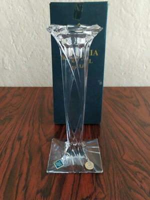 Bohemia Crystal Candlestick New Height 20cm