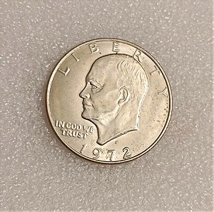 Eisenhower dollar 1972D