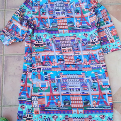 Sweet Miss Urban Dress like new with Paris and Eiffel Tower design