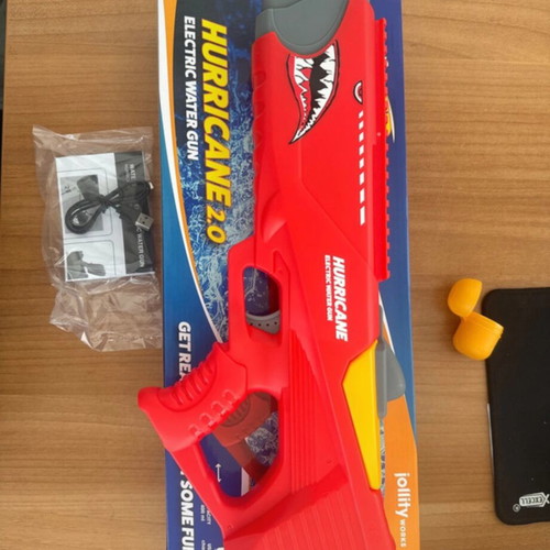 Electric Rechargeable Water Gun with 35-Minute Battery Life