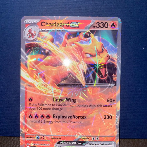Pokemon Charizard ex (006/165) reprinted card new