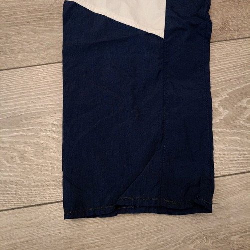Nike track pants used, navy with red stripes