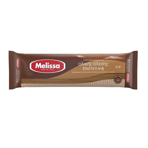 Melissa whole wheat spaghetti pasta 500gr new