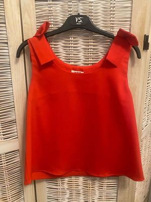 Molly Braken women's blouse red like new, size S