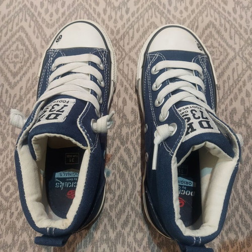 Dockers by Gerli Kids Blue Ankle Boots Size 31 New