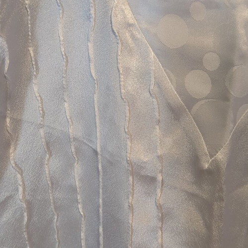 Satin maxi set robe and nightgown like new, white, Roza XL