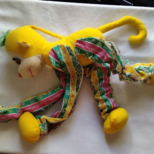 Vintage stuffed monkey toy chimpanzee with sounds like new