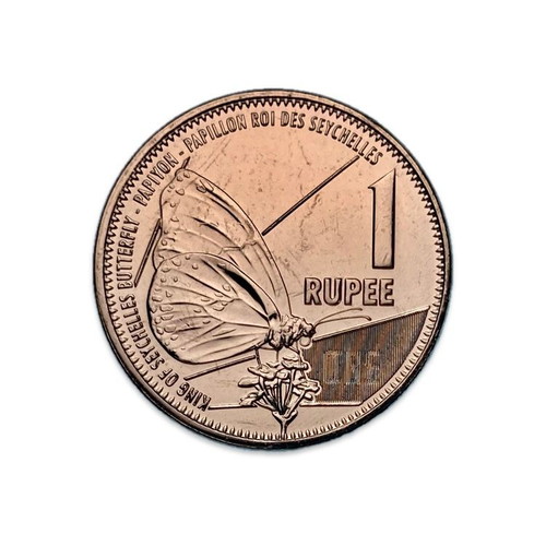 Seychelles 1 Rupee 2021 UNC coin new