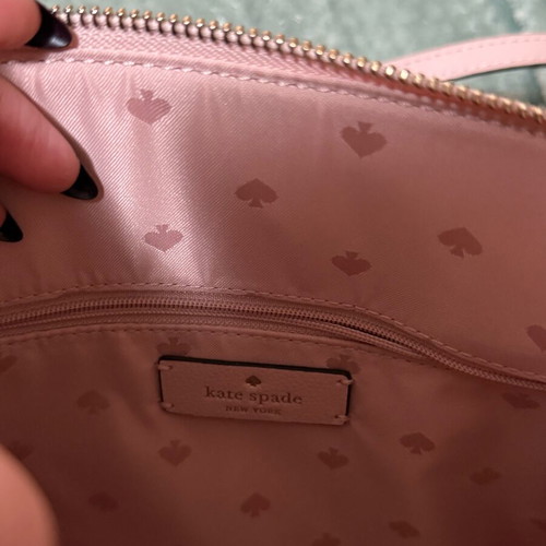 Kate Spade handbag pink beige like new