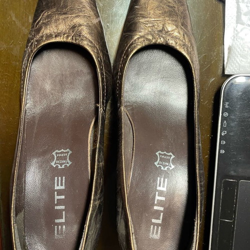 Elite women's shoes used, brown, size 37