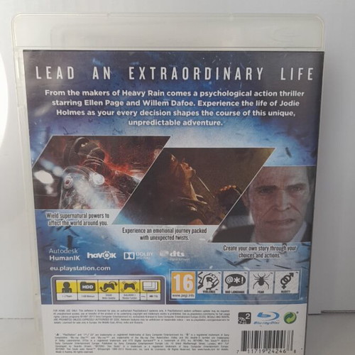 Beyond Two Souls PS3 like new, English edition