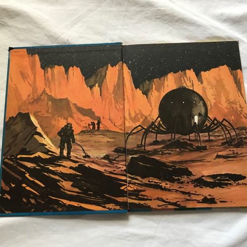 By Space Ship to the Moon used 1958 book with rare cover