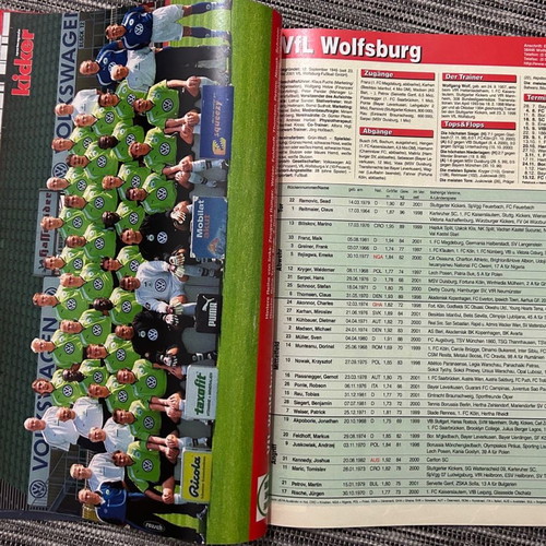 KICKER Annual Almanac 2001-2002, Bundesliga Magazine