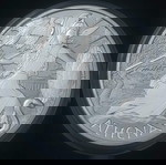  TUVALU 2022 Θέα "ΑΘΗΝΑ"  .999  SILVER