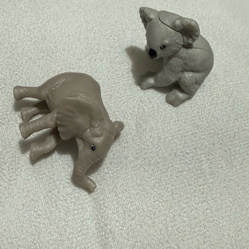 Kinder Joy figures elephant and koala in good condition