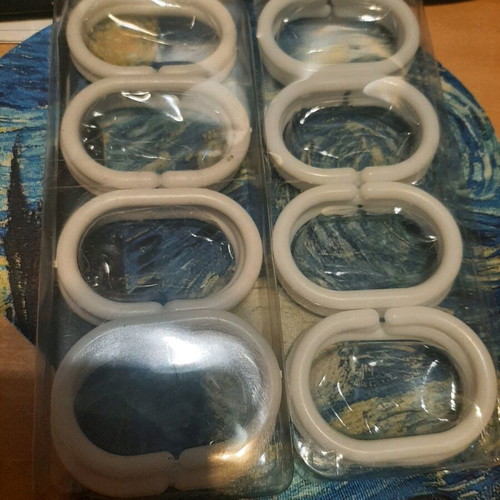 Curtain rings new, pack of 48 pieces