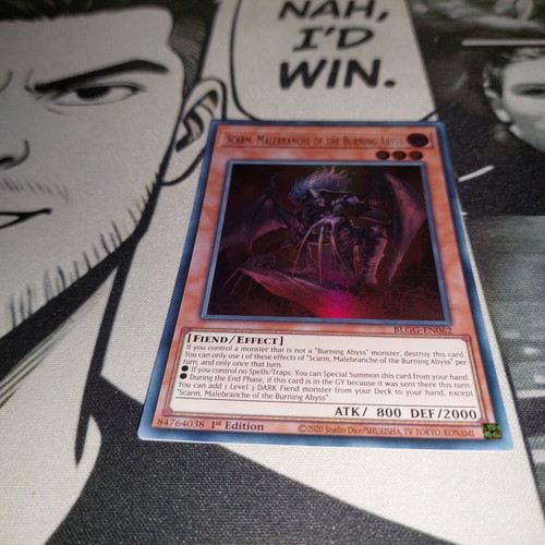 Scarm, Malebranche of the Burning Abyss card like new