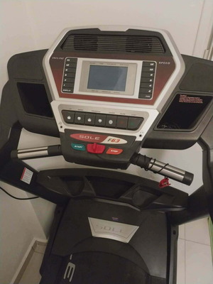 Treadmill used with gift bench