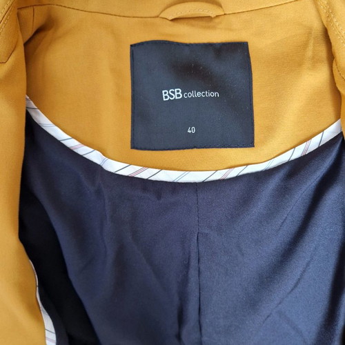 BSB mustard jacket new size 40