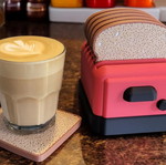 Bread Slice Coasters new, 3D printed creative kitchen accessory