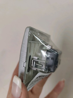 Silver Schuko socket new