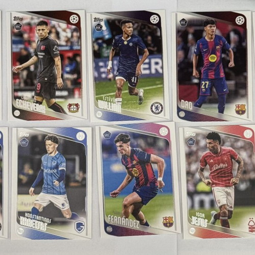 Topps UCC Flagship 2025-26 10 Hot Rookies Cards New