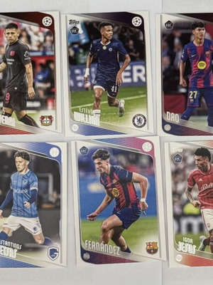 Topps UCC Flagship 2025-26 10 κάρτες με νέους παίκτες καινούργιες