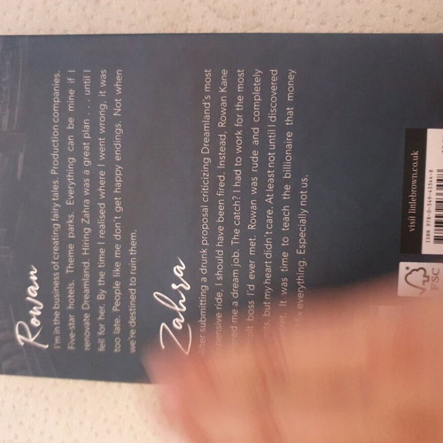 The Fine Print book used, English
