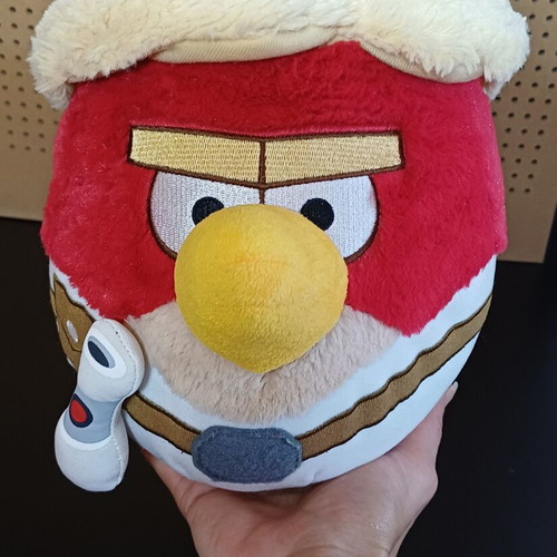 Angry Birds Star Wars plush set large size Luke & Leia