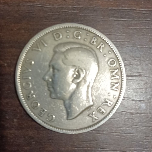 Great Britain 1/2 Crown 1948 George VI coin like new