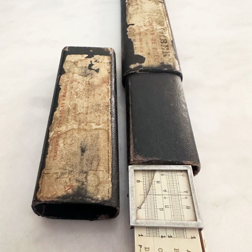 Antique Dennert Pape Aristo Slide Rule used, collectible scientific instrument