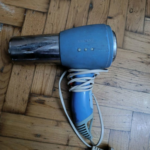 Vintage hair dryer used
