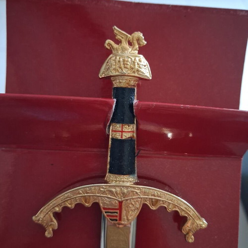 Decorative Letter Opener Sword with Box like new