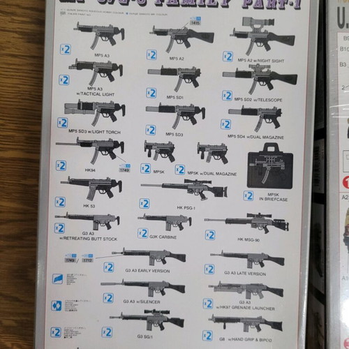 Modeling 2 packs soldiers and weapons new