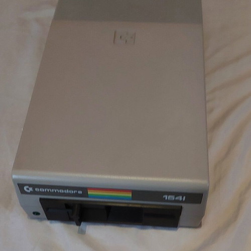 Commodore 1541 Drive like new, retro floppy disk drive