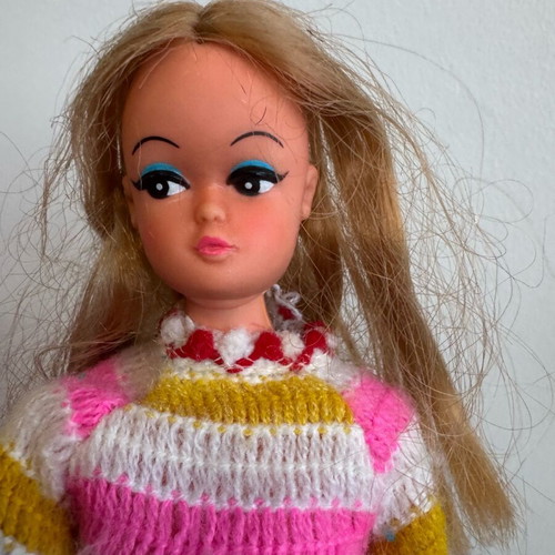 Petra doll retro restored for repair or parts