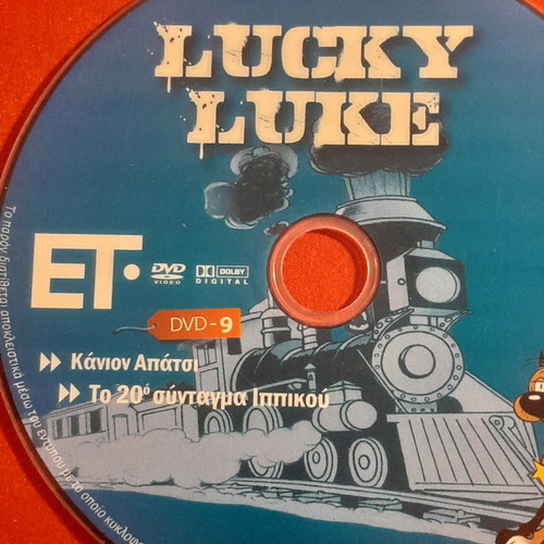 Lucky Luke DVD Series 2 used, 6 animated DVDs and one movie