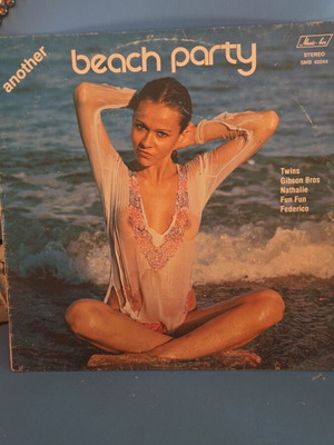 Another Beach Party vinyl record used, Italo-disco pop collection