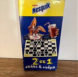Nestle nesquik σκάκι και ντάμα