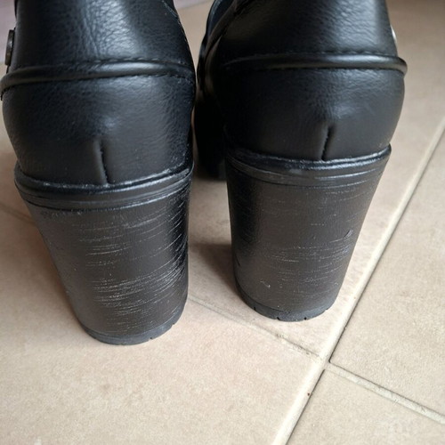 Refresh shoes like new, size 38, black, synthetic leather