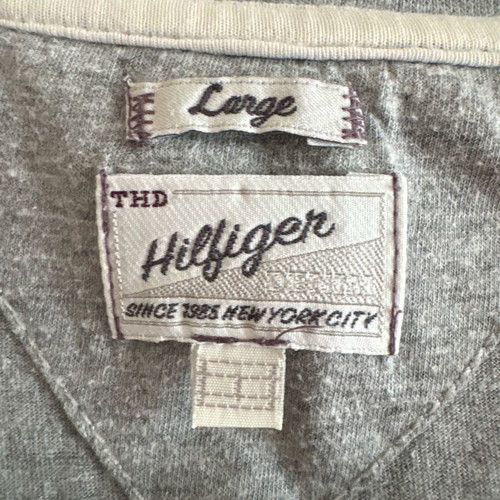 Tommy Hilfiger grey T-shirt used, size L