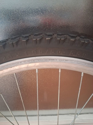 Mountain bike wheel used